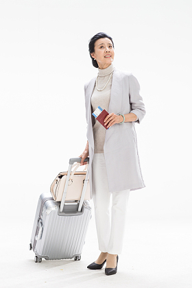 优雅女性旅