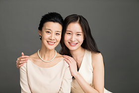 幸福母女