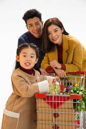 快乐家庭购物图片