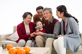 幸福家庭图片