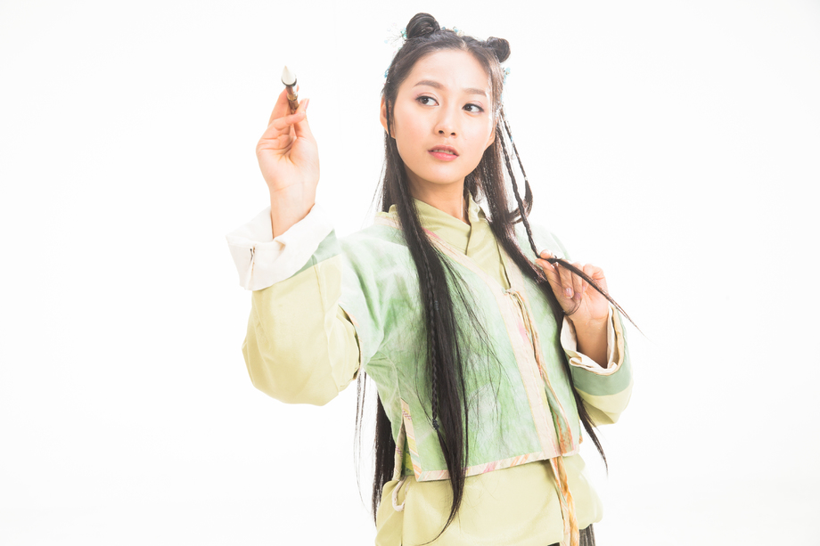 可爱的古典美女图片 可爱的古典美女图片