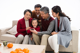 幸福家庭图片
