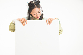 可爱的古典美女