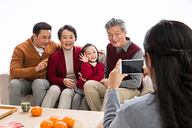 幸福家庭图片
