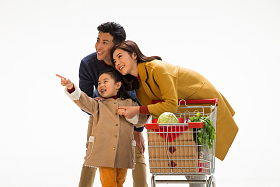 快乐家庭购物图片