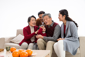 幸福家庭图片