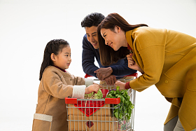 快乐家庭购物图片