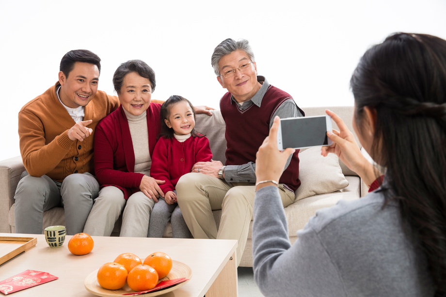 幸福家庭图片