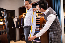 时装设计师和顾客