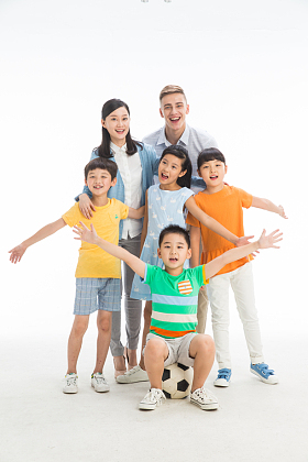 小学生和老师图片