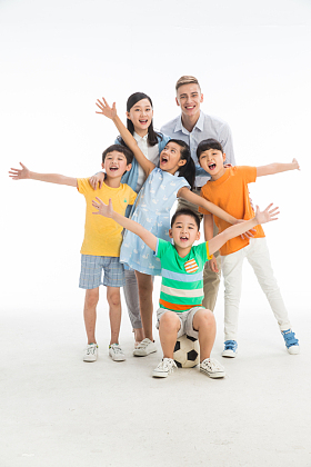 小学生和老师图片