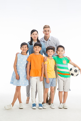 小学生和老师图片