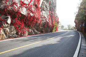 北京郊区的公路图片