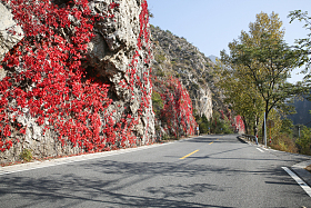 北京郊区的公路图片