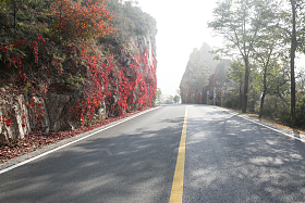 北京郊区的公路图片