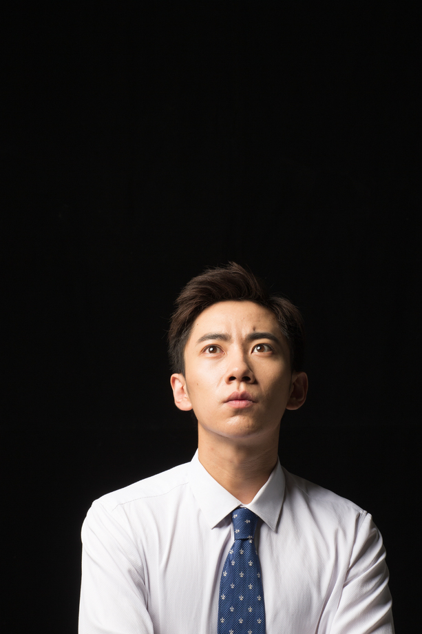 商务青年男人的肖像 商务青年男人的肖像