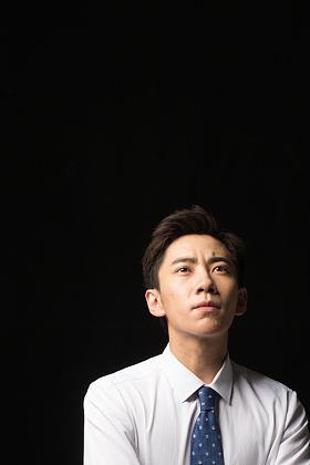 商务青年男人的肖像