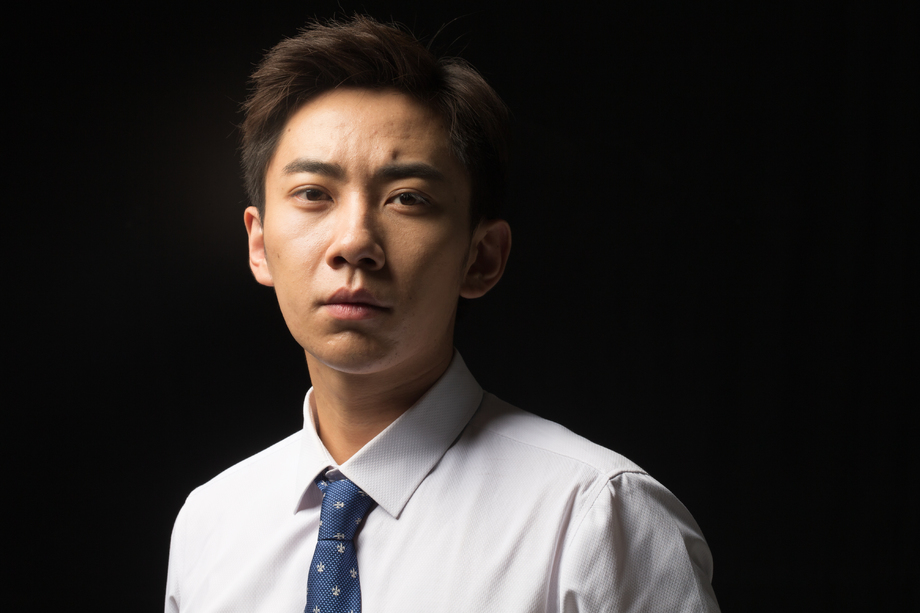 商务青年男人的肖像 商务青年男人的肖像