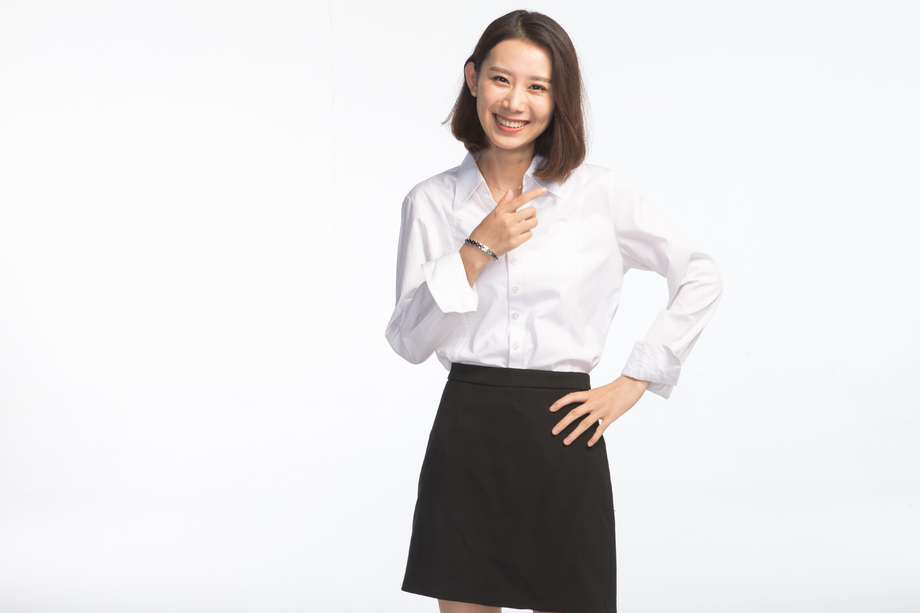 商务青年女人照片