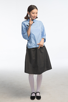 复古青年女人