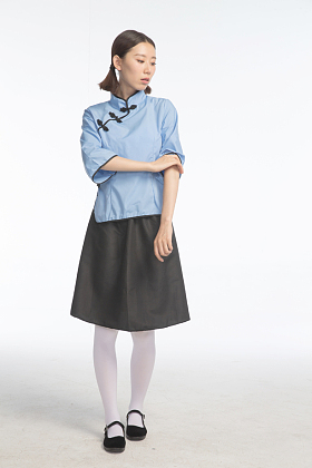 复古青年女人照片