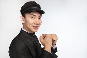 复古青年学生图片