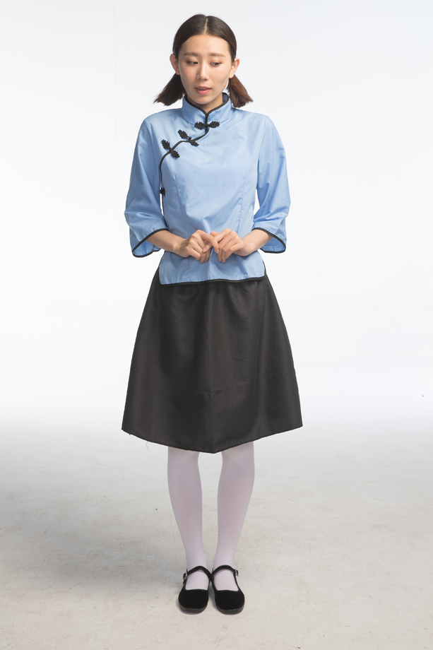 复古青年女人图片