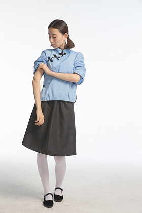 复古青年女人照片