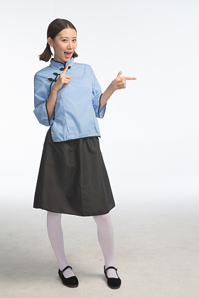 复古青年女人图片