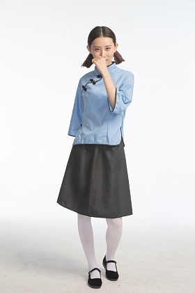 复古青年女人图片