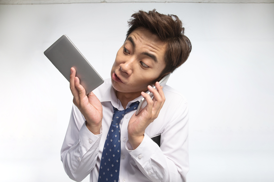 商务青年男人打电话 商务青年男人打电话