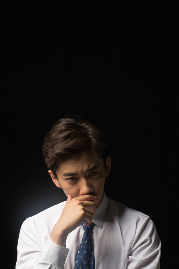 商务青年男人的肖像 商务青年男人的肖像