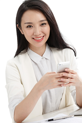 年轻商务女性图片