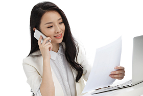 年轻商务女性图片