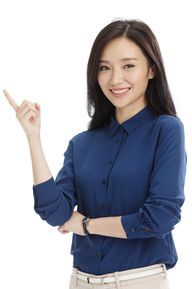 年轻商务女性图片