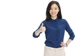 年轻商务女性照片