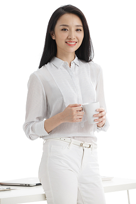 年轻商务女性照片