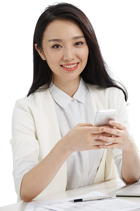 年轻商务女性图片