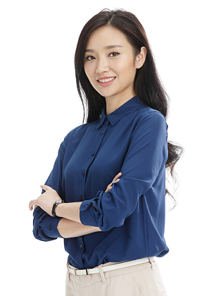 年轻商务女性照片