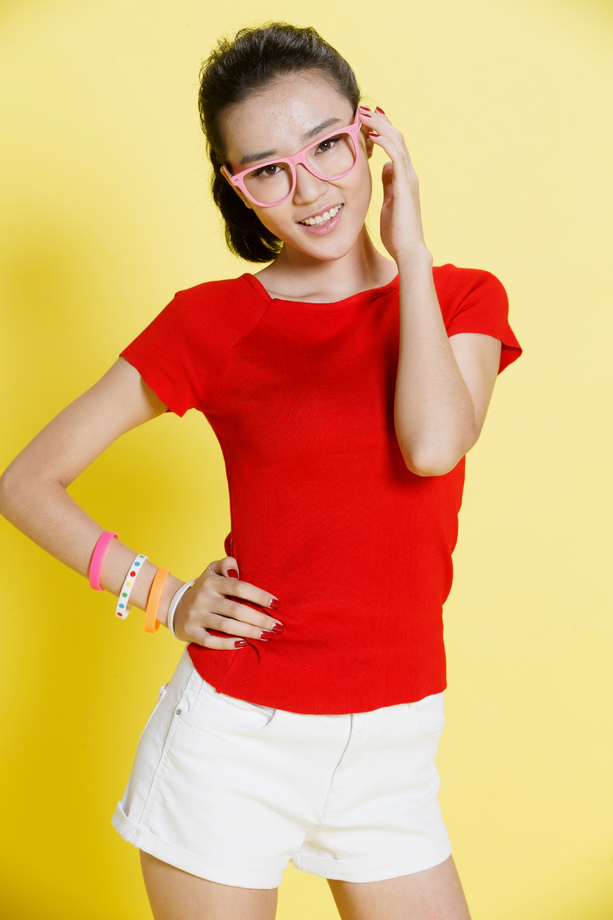 可爱的青年女人 可爱的青年女人