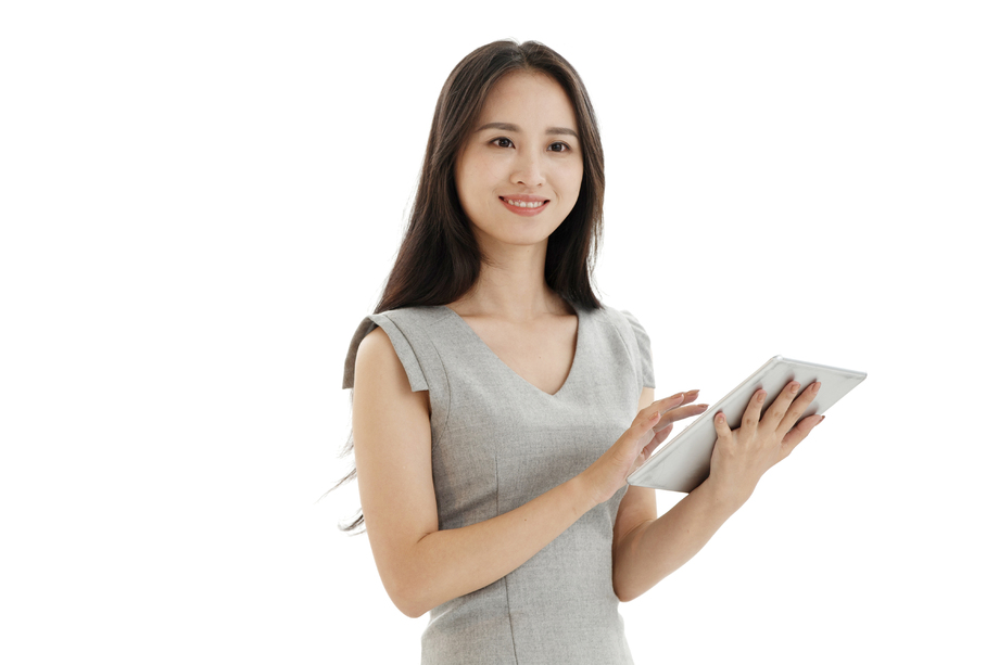 青年商务女人