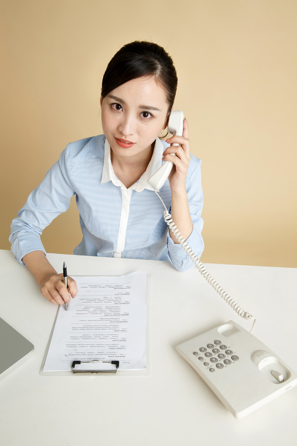 商务女人打电话 商务女人打电话