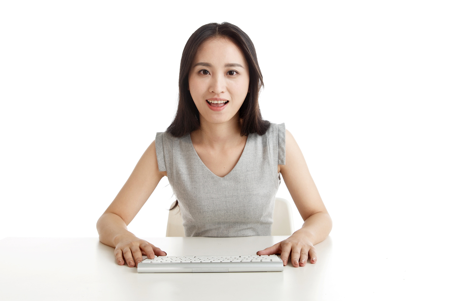 青年商务女人