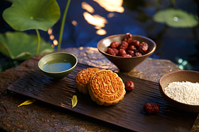 中秋节月饼照片