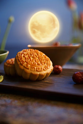 中秋节月饼照片