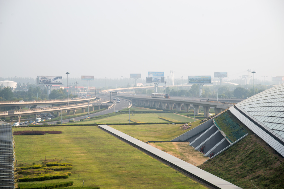 北京机场T3航站楼照片 北京机场T3航站楼照片
