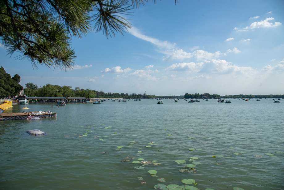 北京颐和园昆明湖图片 北京颐和园昆明湖图片