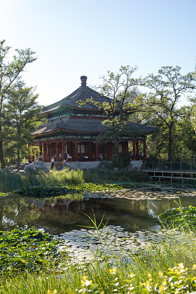 北京圆明园公园图片