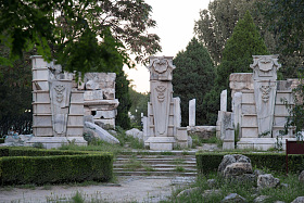 北京圆明园公园图片