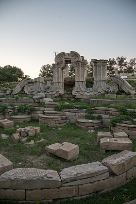 北京圆明园公园图片